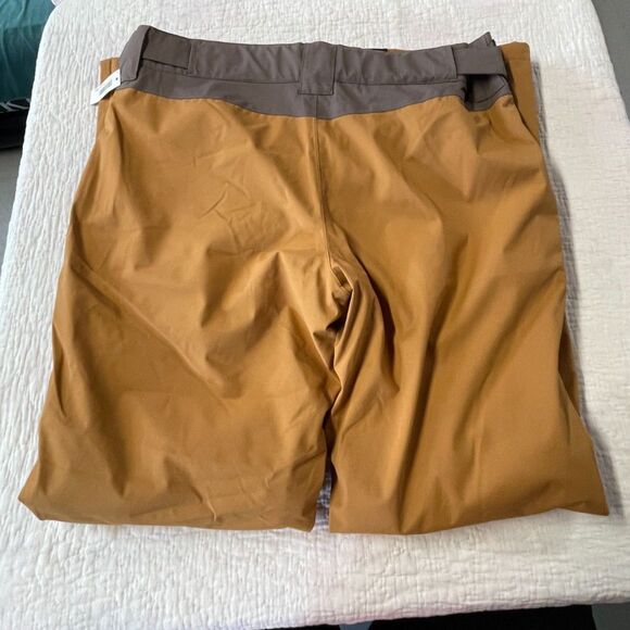 Amazon Essentials Men’s Waterproof Insulated Snow Ski Pants Black Gold – Size M - Picture 6 of 8